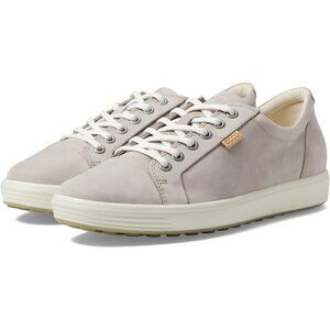 NWOT ECCO Soft 7 Sneaker Grey Rose Nubuck Size 42 / 11